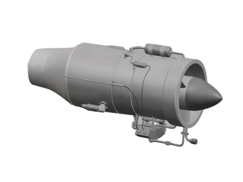 500kg Thrust Turbojet Engine CTJ-8