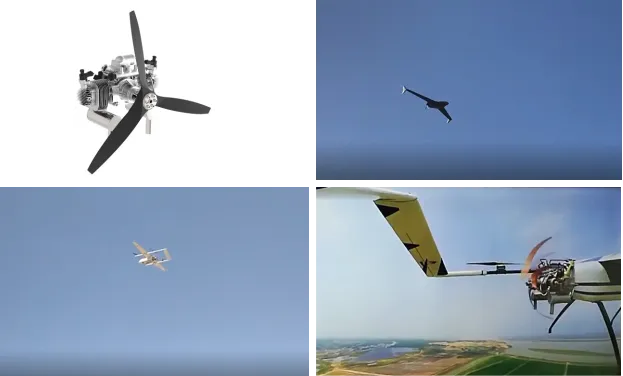 5kW Heavy Fuel Engine 