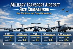 military transport aircrafts comparision