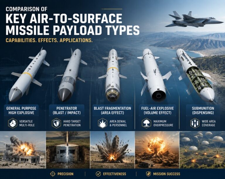 Key Types of Air-to-Surface Missile Payloads